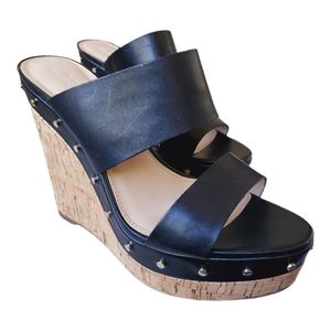 Aldo Platform studded wedges